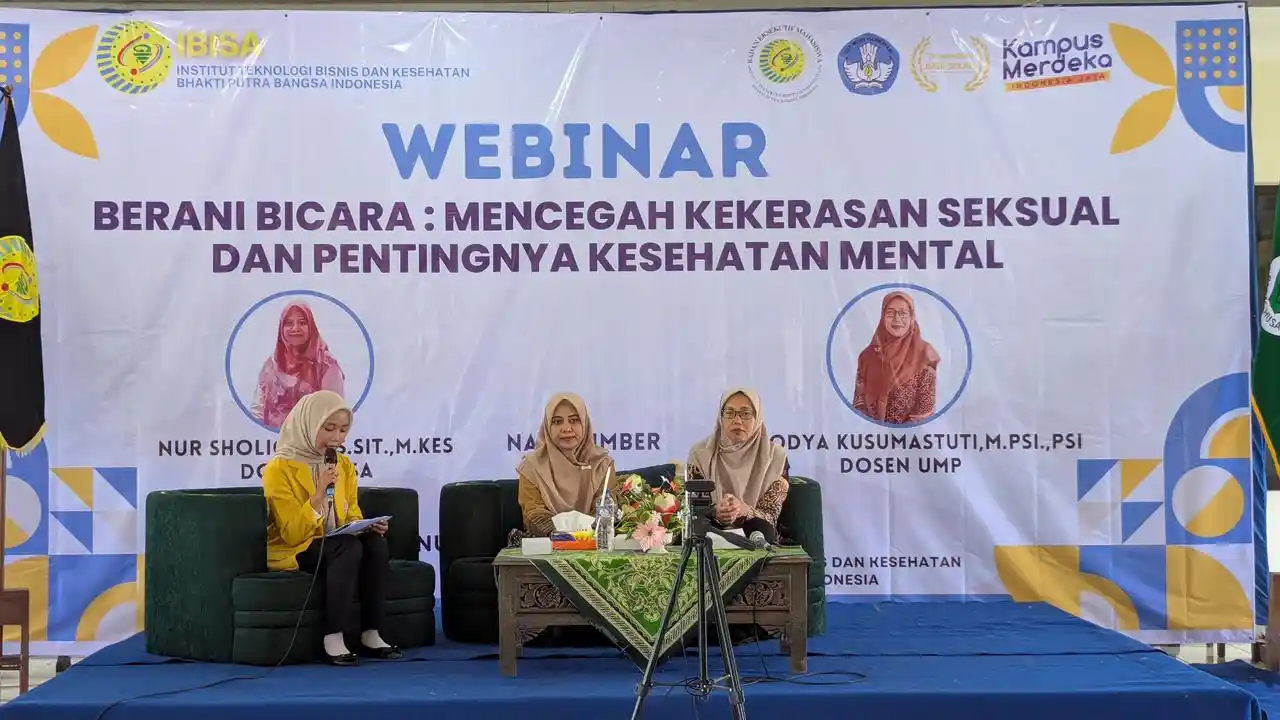 Webinar Berani Berbicara Mencegah Kekerasan Seksual Dan Pentingnya Keseahatan Mental